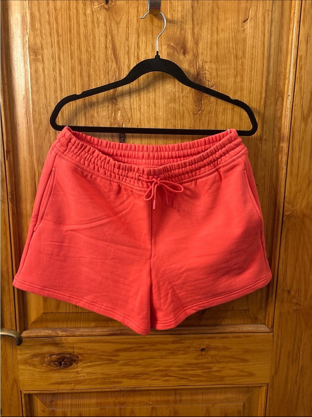 Athleta Coral Drawstring Athletic Lounge Shorts